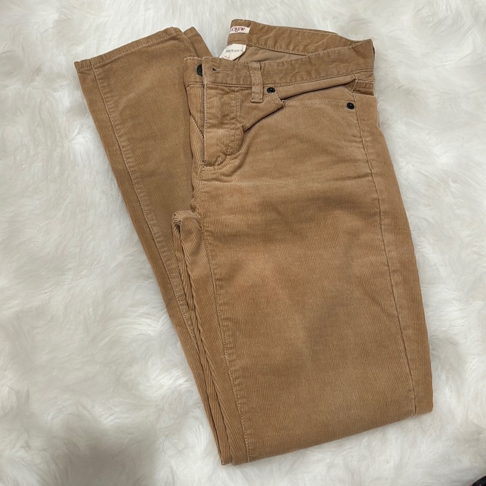 J Crew Corduroy Mocha colored